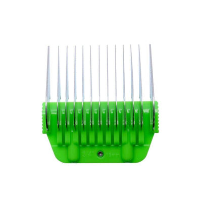 Artero WIDE Snap On Comb, 7/8 inch, green plastic base with metal teeth.