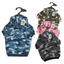 Casual Canine Camo Dog Hoodie – Green Poly-Cotton Pet Sweatshirt, XS