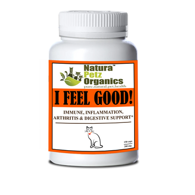 i feel good immune inflammation joint digestivedogs and cats cat 150 caps