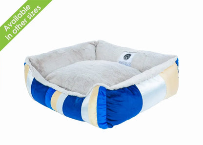 Golden Waves Reversible Pet Bed, SMALL,