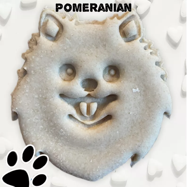 June Bug Dog Breed Dog Cookies, Pomeranian