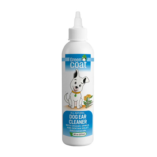 All-Natural Dog Ear Cleaner 8 oz, 8 oz, Blue