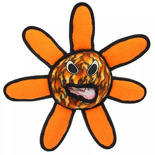 Tuffy Alien Ball, One Size, Flower Fire