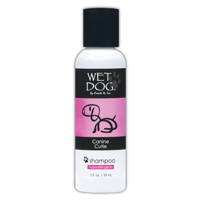 Wet Dog Canine Cutie Calming Hypoallergenic Oatmeal Shampoo, 2 oz