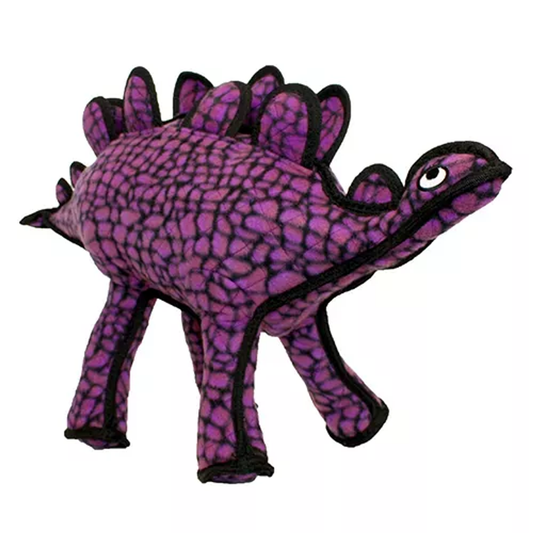 Tuffy Dinosaur Stegosaurus, Large, Purple
