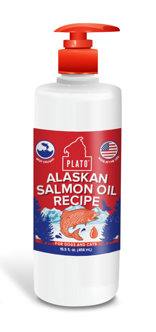 Plato Alaskan Salmon Oil Recipe, 15.5oz