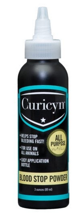 Curicyn Blood Stop Powder, 3 oz.