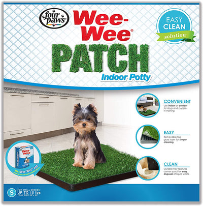 Four Paws Wee-Wee Patch Indoor Dog Potty - Small Grass Training Aid