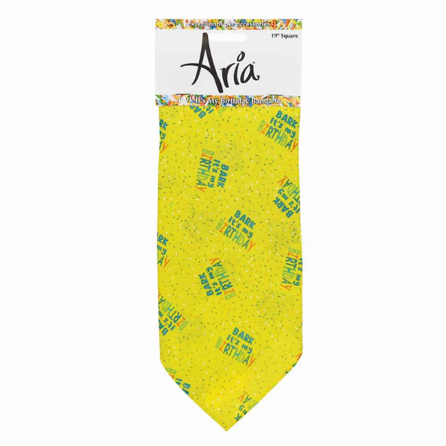 AR Bark It's My Birthday Bandana - Qty Choice