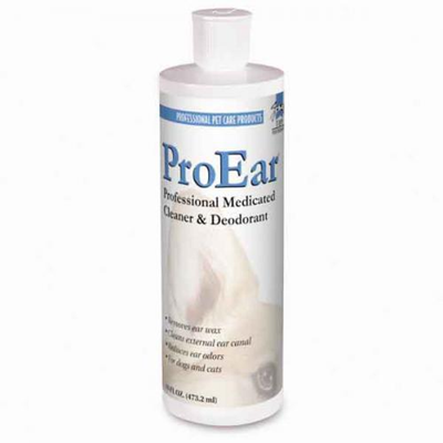 Top Performance ProEar Medicated Pet Ear Cleaner for Dogs & Cats - 16oz