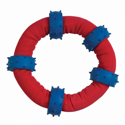 Pet Edge CHP Gladiator Tuff Nylon Tossin Durable Dog Toy – Blue