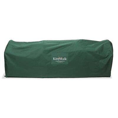 Kittywalk Deck & Patio Protective Cover | Green Oxford Fabric