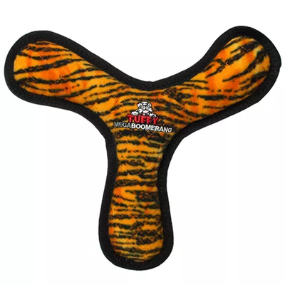 Tuffy Mega Boomerang Dog Toy – Durable 4-Layer Interactive Tug Toy