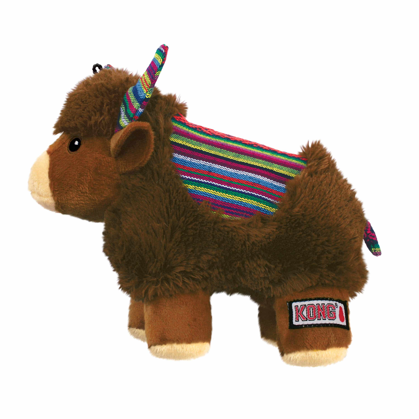 KONG(R) Sherps Yak Dog Plush Toy Medium,