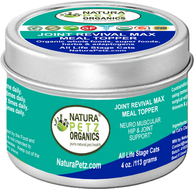 joint revival max meal topper neuro muscular hip joint turkey flavor cat