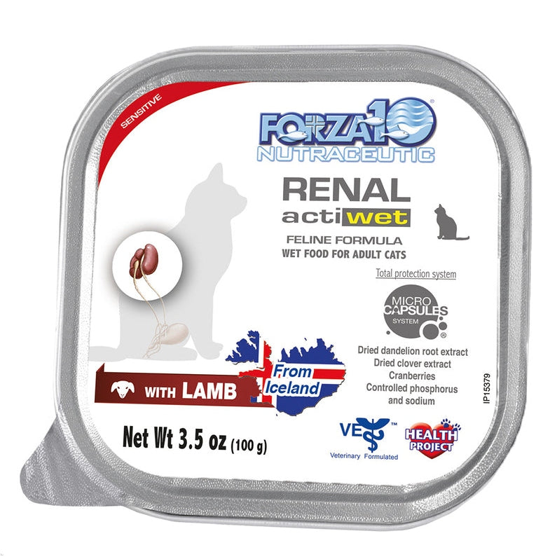 Forza10 Actiwet Renal Support Canned Cat Food - 3.5-oz/32 Pk
