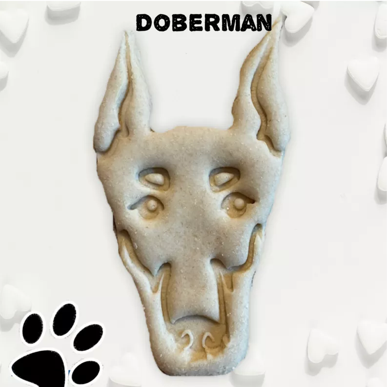 June Bug Dog Breed Dog Cookies, Doberman