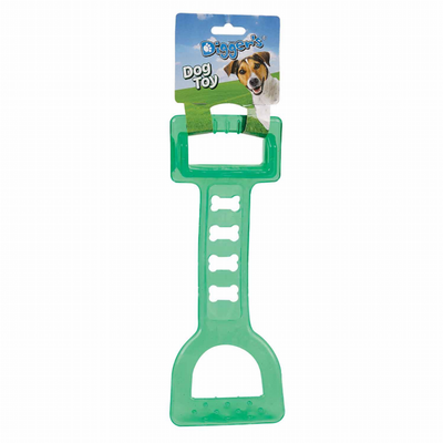 Pet Edge DG Giant TPR Tugger Dog Toy – Durable Rubber Tug Toy for Dogs