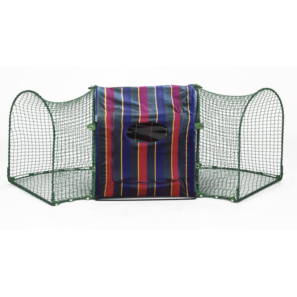 Kittywalk Clubhouse Striped 24" x 18" x 24"