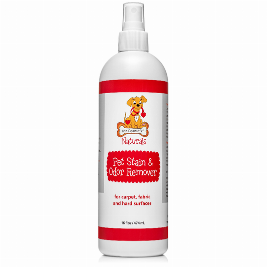 Mr. Peanut's Naturals Enzymatic Stain and Odor Remover, 16oz Spray Bottle