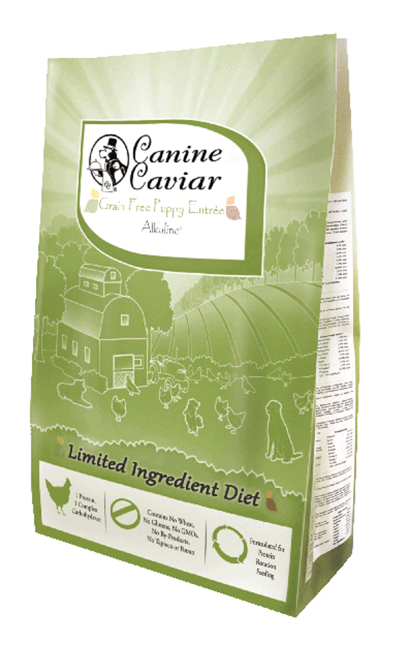 Grain Free Puppy Limited Ingredient Alkaline Entree, 11lb