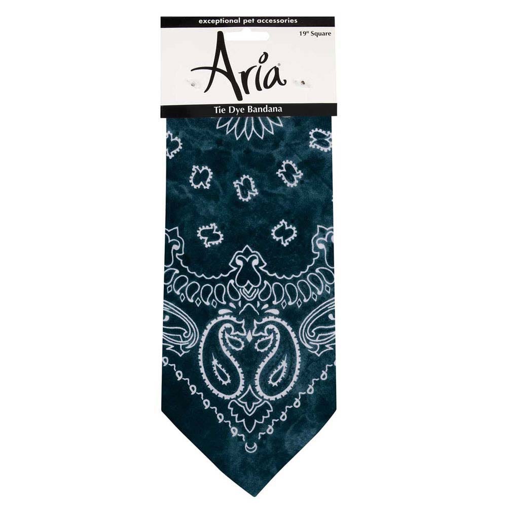 aria tie dye bandanas dark blue