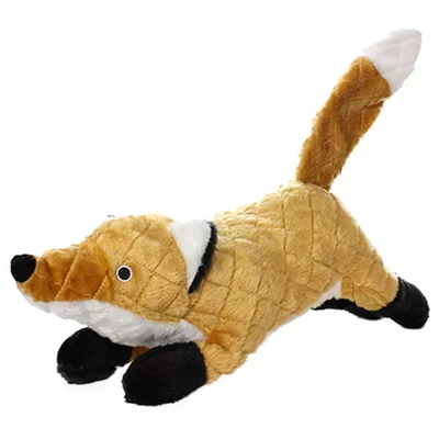 Mighty Massive Nature Fox Durable Plush Dog Toy - Orange - VIP Products