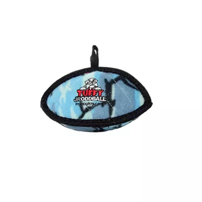 Tuffy Jr Odd Ball – Durable Blue Camo Dog Toy by VIP Products
