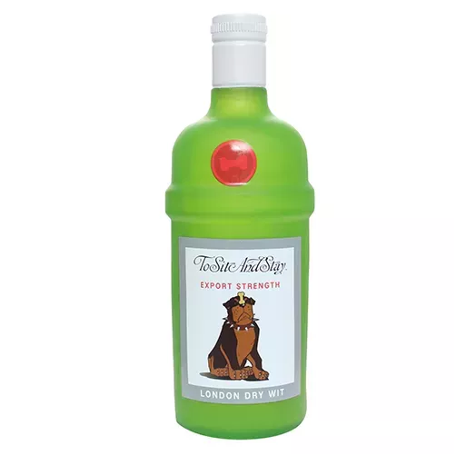 Silly Squeaker Liquor Bottle, One Size, Green