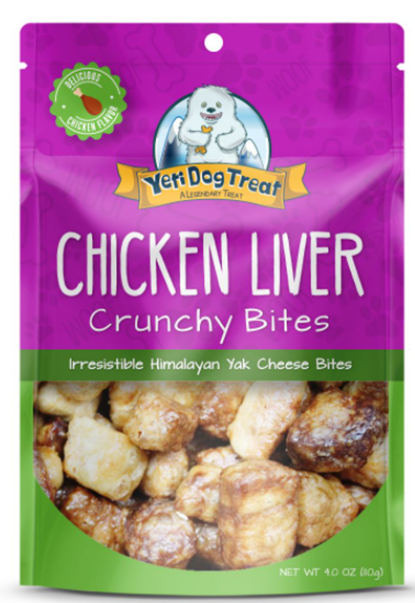 Yeti Bites, Chicken Liver, 4 oz