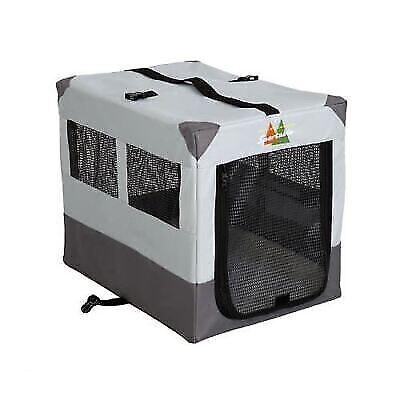 Midwest Canine Camper Sportable Dog Crate | Portable Gray Tent - 24 Inch
