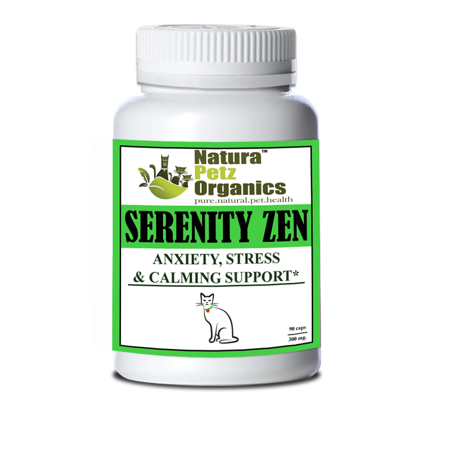 Serenity Zen - Anxiety, Stress, Relaxation & Multi-Systems Calming, DOG 615 mg