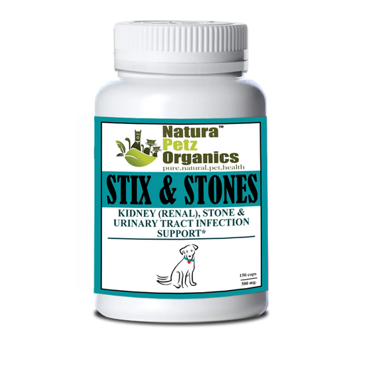 Stix And Stonessules Kidney, Urinary Tract Infection & Stone, DOG, 500 mg 150 cap