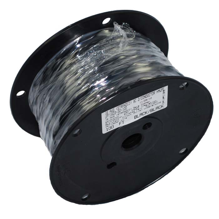 PSUSA 16 Gauge Solid Core Twisted Wire | 100' UV Protected Burial Spool