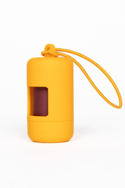 Aria the Fox Marigold Dog Waste Bag Dispenser – Durable Leash Attachment
