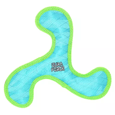 DuraForce Boomerang Tiger Dog Toy – Durable Floating Tug Toy