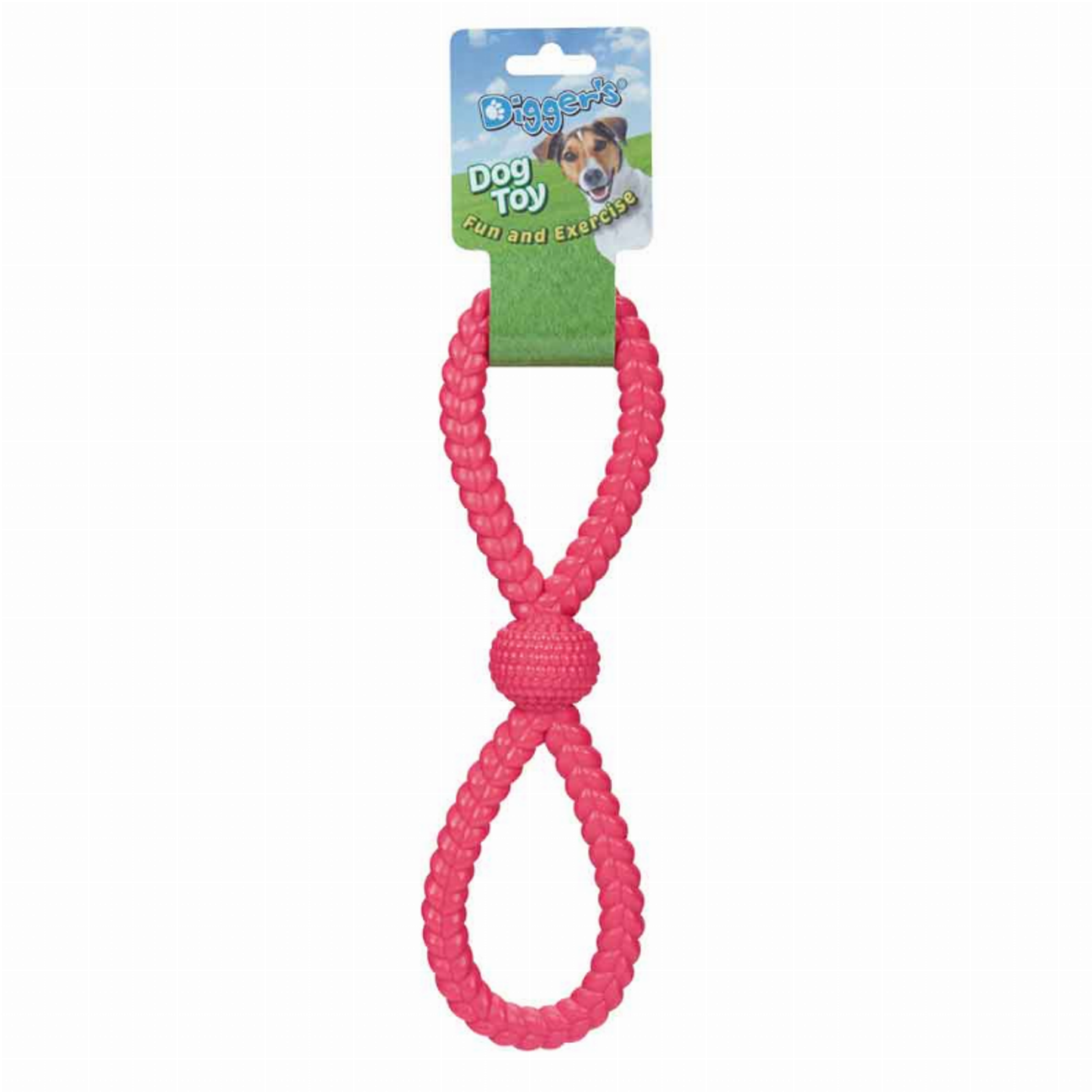 Digger Figure 8 Tugger Pink