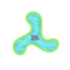 DuraForce Jr Boomerang Tiger Dog Toy – Durable Woven Interactive Tug