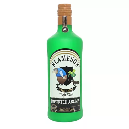 Silly Squeaker Liquor Bottle, One Size, Green