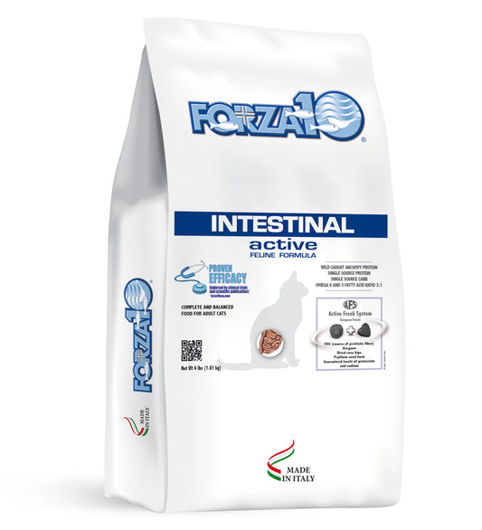 Forza10 Active Intestinal Support Diet Dry Cat Food, 4 lb