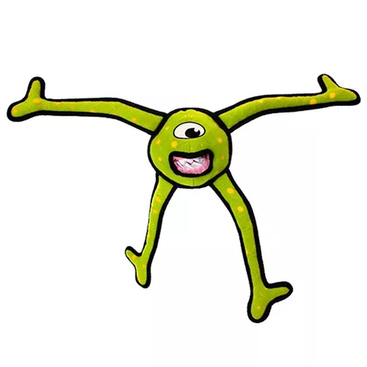 Tuffy Alien Ball, One Size, Green/Legs