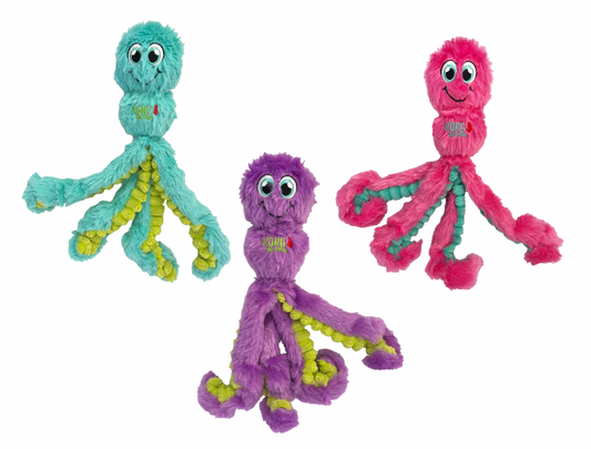 KONG(R) Wubba Octopus Dog Tug Toy Assorted, Large