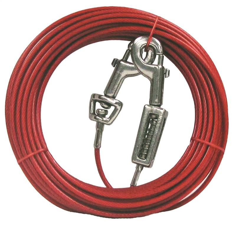 GG Large Dog Tie Out w Spring 30ft