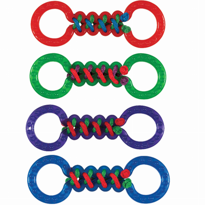 Pet Edge Braided TPR Double Tug Dog Toy – Durable Chew Toy for Dogs