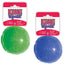 KONG Squeezz Ball - Durable TPR Rubber Squeaky Dog Fetch Toy