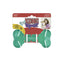 KONG Squeezz Dental Bone Dog Chew Toy | TPR Rubber Teeth Cleaning Toy