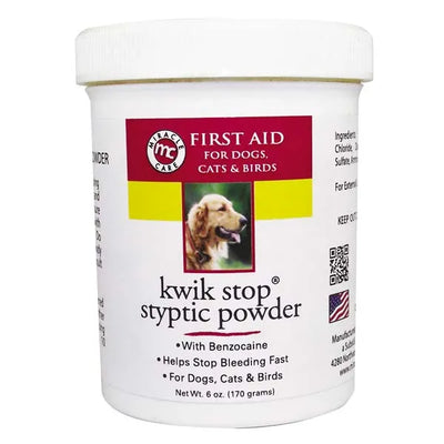 Miracle Care Kwik Stop Styptic Powder 6 oz