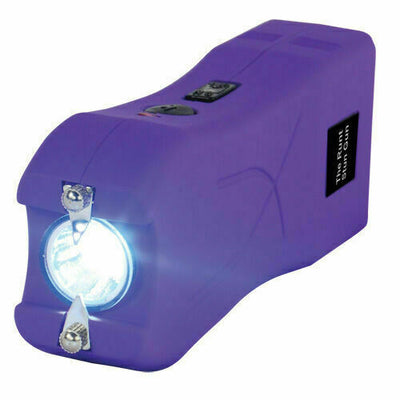 Runt 80 Million Volt Stun Gun w/ Wrist Strap Disable Pin, Purple