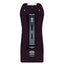 Streetwise black Lifeguard Auto Stun Gun back view showing belt clip attachment