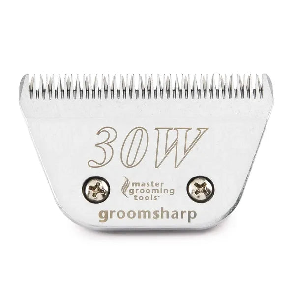Master Grooming Tools GroomSharp Steel Wide Blades - Select Size